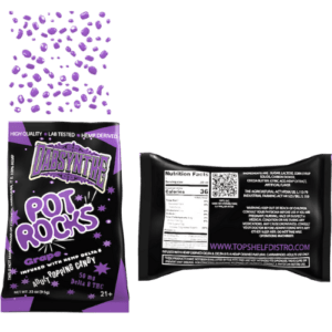 Dabsynthe Grape Hemp THC Pop Rocks 5 Pack (250mg Total THC)