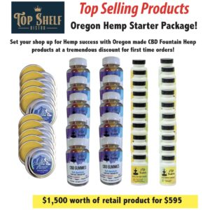 Top Shelf Distro Starter Package – $1700 Worth of Product for $595