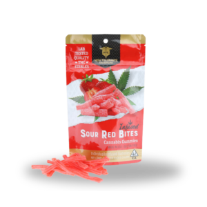 Wholesale Hemp THC Gummies – Sour Red Bites (500mg)